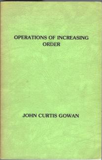 Operations of Increasing Order