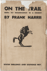 On the Trail by Frank Harris, UK edition
