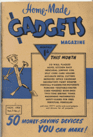 Home-Made Gadgets Magazine, November 1954